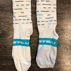 Castelli team sky Rosso 10 sock